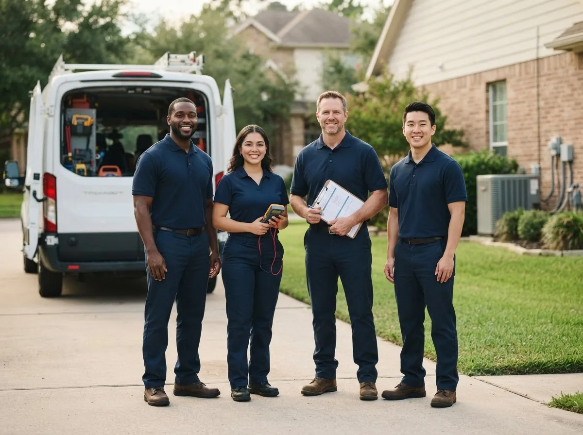 Certified HVAC technician near Centerville, TX